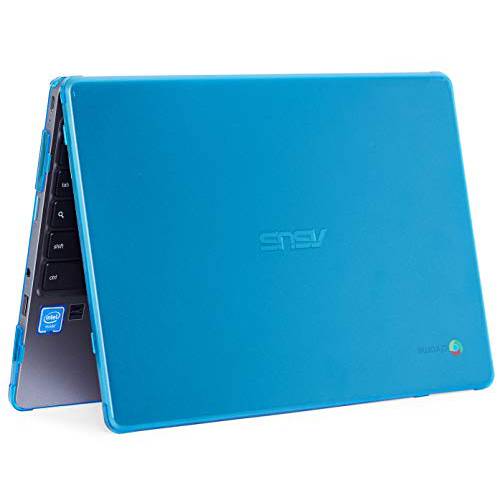 mCover  하드 쉘 케이스 for 2019 11.6-inch ASUS Chromebook C223NA/ CX22NA Series 노트북 (Aqua)
