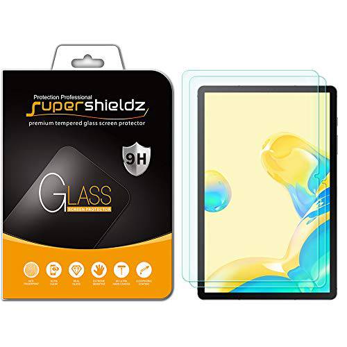 (2 팩) Supershieldz for 삼성 갤럭시 Tab S7 (11 Inch) 화면보호필름, 액정보호필름, ( 강화유리) Anti 스크레치, 기포 프리