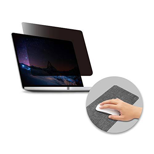 SenseAGE  프라이버시 스크린 필터 맥북 12& 3 in 1 마우스 패드 콤보, Anti-Blue 라이트 프라이버시 화면보호필름, 액정보호필름, 호환가능한 맥북 12 인치