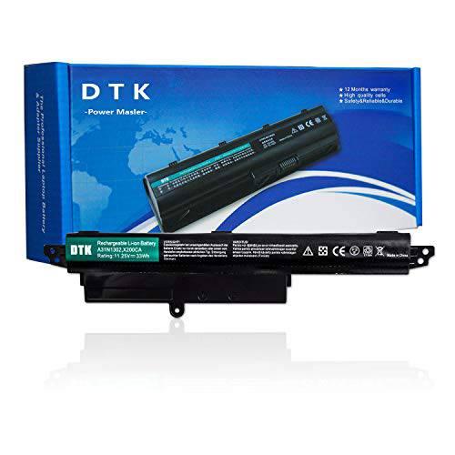 DTK  교체용 노트북 배터리 ASUS Vivobook X200CA X200MA X200M F200CA K200MA 11.6 인치 노트북 F200CA K200MA A31N1302 A31LMH2 A31LM9H A3INI302