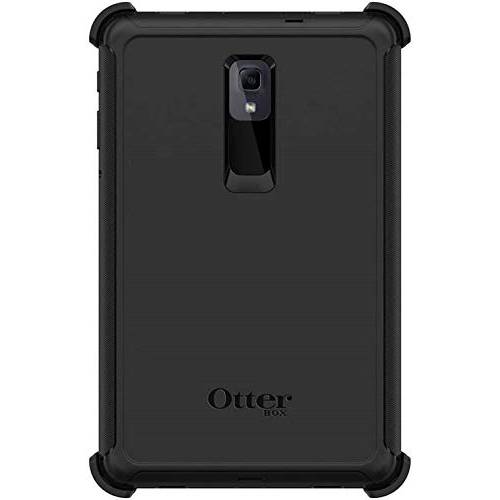 OtterBox  디펜더 시리즈 케이스 삼성 갤럭시 탭 A (2018 버전, 10.5) - Non 리테일 포장, 패키징 - 블랙