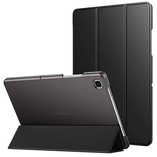 MoKo  케이스 Fits 갤럭시 탭 A7 10.4 인치 (SM-T500/ T505/ T507), 경량 스탠드 스마트 케이스 하드 쉘 커버 삼성 탭 A7 태블릿, 태블릿PC 2020 - 블랙