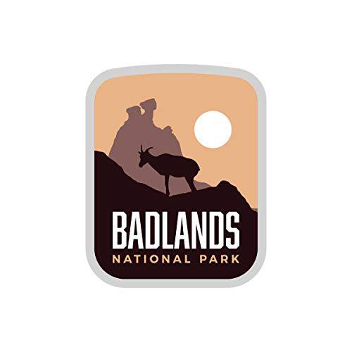 Vagabond Heart Badlands National 공원 내후성 비닐 스티커