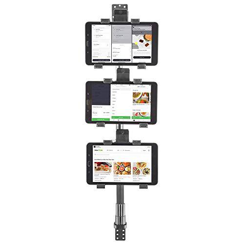 iBOLT TabDock 포인트 of Purchase 벽면 마운트 -  3 태블릿, 태블릿PC 홀더 Perfect 다양한 delivery 사용목적 (DoorDash, 우버 eats, Postmates, etc.) Fits 7 to 10 인치 태블릿