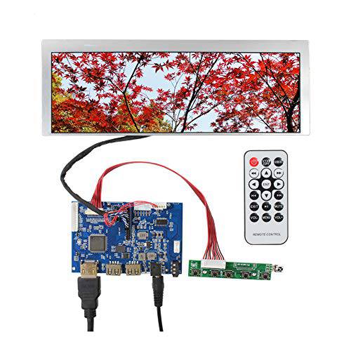 VSDISPLAY 9.1 9.1 인치 822X260 LCD 스크린 LQ091B1LW01 HD-MI USB LCD 컨트롤러 보드 VS-TY2660H-V818 지원 Airplay 안드로이드 Miracast