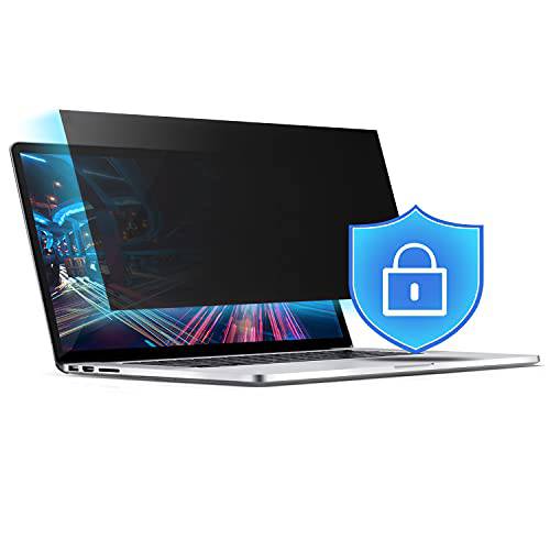 14 인치 노트북 스크린 보호, 14 인치 노트북 프라이버시 스크린 필터 와이드스크린 노트북 (16:9 Aspect 비율)- 컴퓨터 모니터 프라이버시 and Anti-Glare 보호