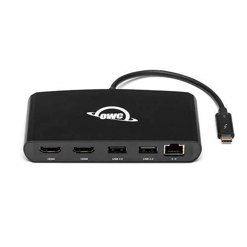 OWC 썬더볼트 3 미니 도크 w/ HDMI 2.0,  이더넷, & USB