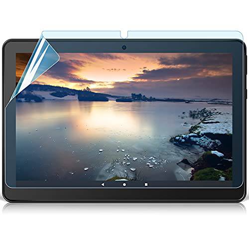 파이어 HD 10 태블릿, 태블릿PC 화면보호필름, 액정보호필름，안티 블루라이트 화면보호필름, 액정보호필름 All-new 파이어 HD 10 2021/  파이어 HD 10 플러스 태블릿, 태블릿PC 10.1 인치 (11th 세대, 2021 릴리즈), 안티 글레어/ 프리미엄 애완동물 필름