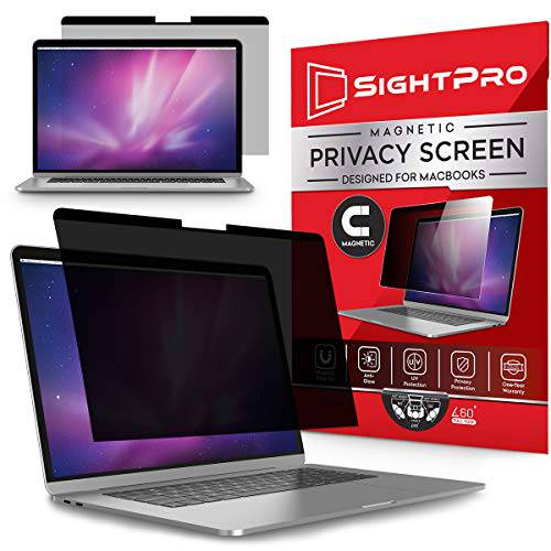SightPro 자석 프라이버시 스크린 맥북 프로 16 인치 (2019) | 노트북 프라이버시 필터 and Anti-Glare 보호