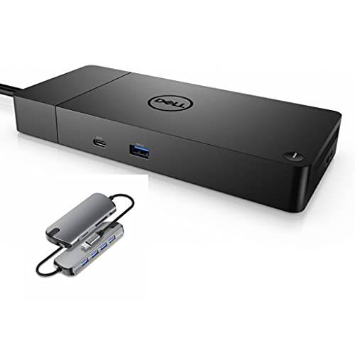Dell WD19DCS 240W AC 퍼포먼스 도크 (Provides 210W 파워 Delivery; 90W to Non-Dell 시스템) No 3.5mm 포트+ 7 in 1 USB 허브
