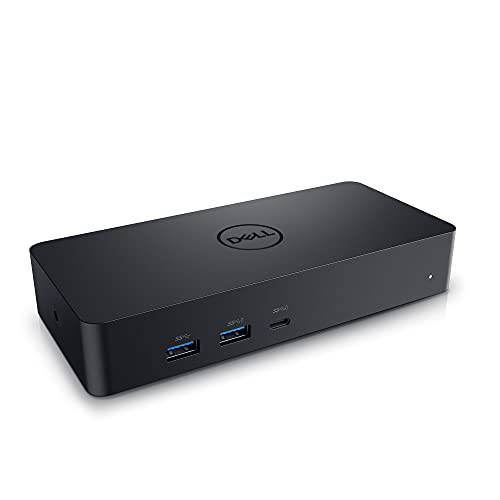 Dell 범용 도크 - D6000S, Equipped USB-C/ USB-A PowerShare 옵션, 연결 까지 쓰리 4K 디스플레이, LED 인디케이터, 블랙