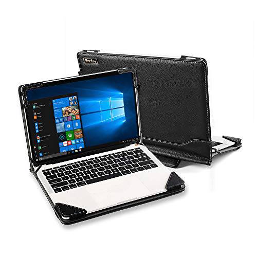 Berfea 케이스 커버 호환가능한 ASUS VivoBook 플립 14 X411 TP410UA TP401NA TP401CA TP412FA 노트북 백 노트북 슬리브 보호 스킨