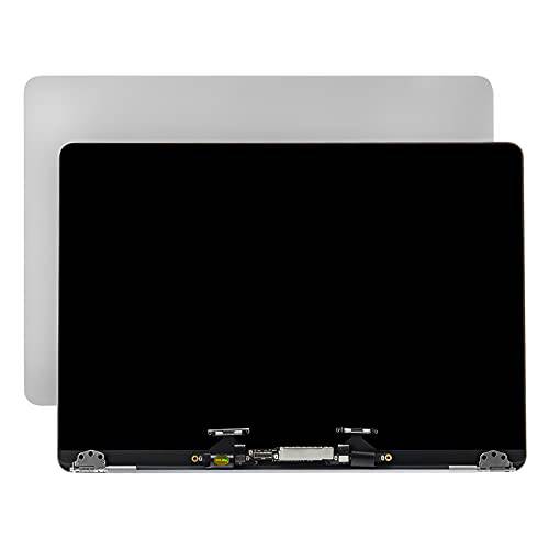 NUOLAISUN 스크린 교체용 맥북 프로 A1706 A1708 13 Late 2016 미드 2017 LCD 스크린 디스플레이 풀 조립품 (실버)