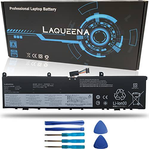 Laqueena L17C4P72 노트북 배터리 호환가능한 레노버 씽크패드 X1 익스트림 1st 세대/ 2nd 세대 씽크패드 P1 1st 세대/ P1 세대 2 시리즈 노트북 SB10Q76928 01AY968 L17M4P72 L18M4P71 SB10S57317 01YU911