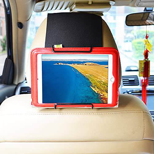 범용 태블릿, 태블릿PC 자동차 헤드레스트 마운트 홀더 아이패드 뒷좌석 헤드레스트 Holder-Compatible 4.5  6 인치 휴대폰 and 7 -10.5 인치 태블릿