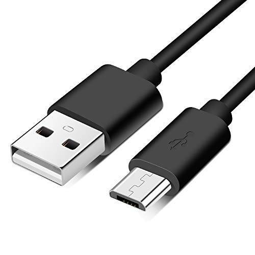 YCWZZH 교체용 Mirco USB 충전기 충전 케이블 파워 케이블 원터치 Verio 플렉스 (5FT 블랙)