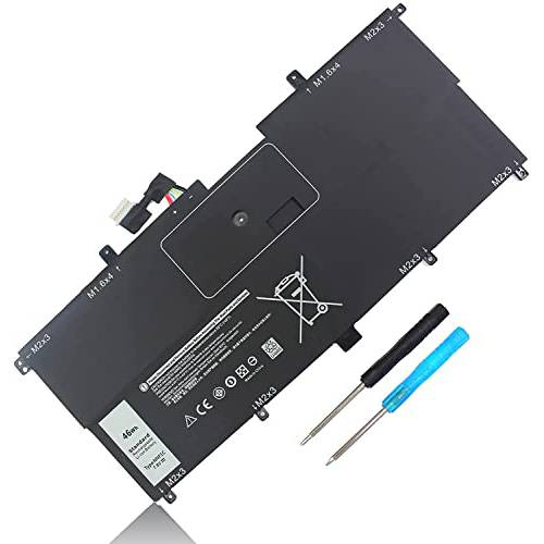 NNF1C HMPFH 배터리 Dell XPS 13 9365 2-in-1 2017 XPS 9365 2018 XPS13 2 in 1 XPS 13-9365-D1605TS 13-9365-D1805TS 13-9365-D2805TS 13-9365-D3605TS P71G P71G001 NNFIC 0NNF1C 0HMPFH 7.6V 46WH