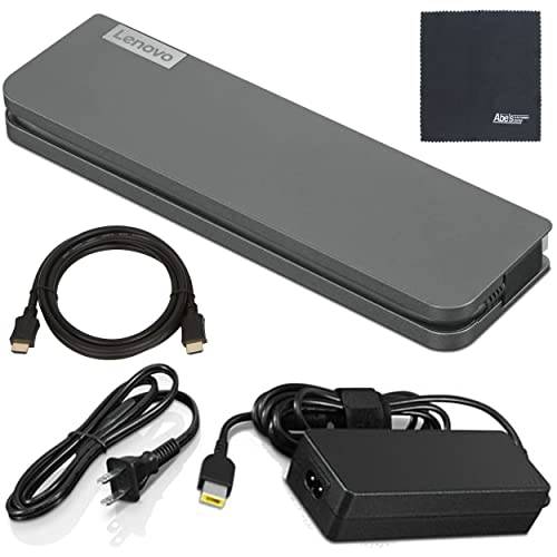레노버 USB-C 미니 도크 USA 65W AC 어댑터 40AU0065US+ ZoomSpeed HDMI 케이블 (with 이더넷)+  스타터 번들,묶음