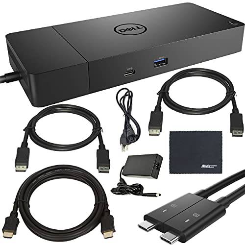 Dell WD19DCS WD19 DCS 퍼포먼스 도크ing 스테이션 Up to 210W 파워 서플라이,  도크+ ZoomSpeed HDMI 케이블+ 2 x ZoomSpeed DisplayPort,DP 케이블S+  스타터 번들,묶음