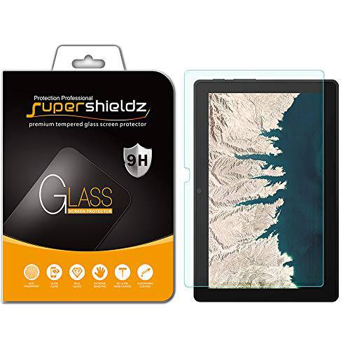 Supershieldz Designed 레노버 10e 크롬북 태블릿, 태블릿PC (10.1 인치) 강화유리 화면보호필름, 액정보호필름, 안티 스크레치,  기포방지