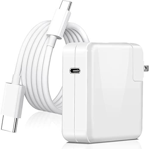 Mac 북 프로 USB C Charger-Azagxed 61W USB C 파워 어댑터 USB-C 충전 Cable(6.6 ft), 호환가능한 맥북 프로 13” 2016-2020;MacBook 에어 13” 2018-2020;Macbook 12” 2015-2017;Ipad 프로 2018