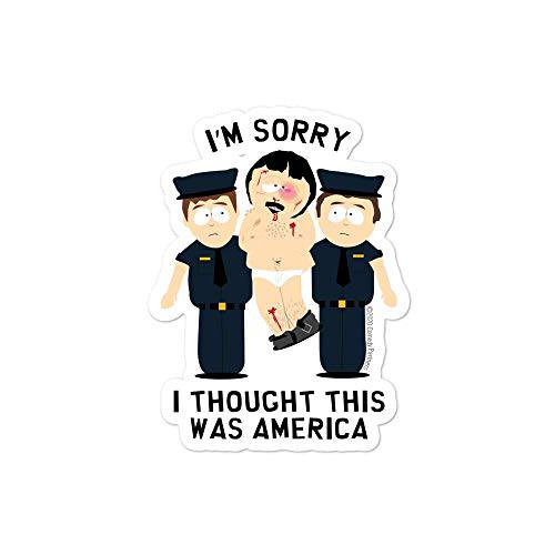 South 공원 랜디 I Thought This was America Die Cut 스티커
