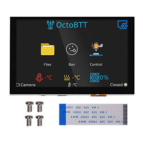 BIGTREETECH 업그레이드 PITFT50 V2.0 그래픽 스마트 디스플레이 DSI 인터페이스 5 인치 LCD 터치 스크린 적용가능한 라즈베리 파이