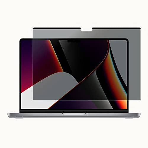 Ytaland 자석 프라이버시 스크린 맥북 프로 14 인치 (2021, M1 프로) | 노트북 프라이버시 필터 and Anti-Glare 스크린 프로tector