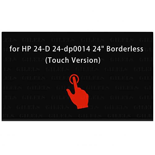 23.8 터치 스크린 교체용 HP 24-D 24-dp0014 24 Borderless LCD 스크린 All-in-One 터치스크린 23.8 FHD 패널 LCD LED 디스플레이 수리 1920x1080 FHD （터치 버전）