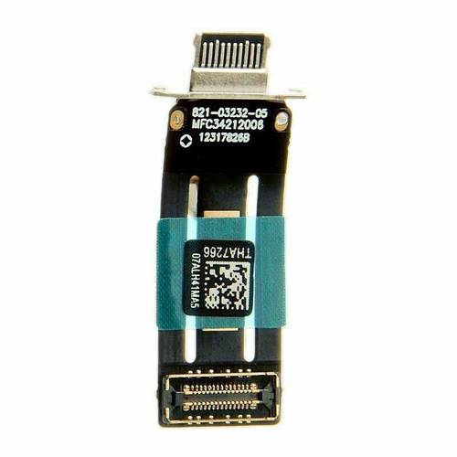 USB 충전기 충전 포트 커넥터 슬롯 모듈 플렉스 케이블 교체용 호환가능한 아이패드 미니 6 2021 태블릿, 태블릿PC (블랙)