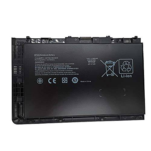 Batterymarket 52Wh 14.8V 노트북 배터리 BT04XLCompatibe HP 엘리트북 폴리오 9470 시리즈 노트북 HSTNN-IB3Z HSTNN-I10C BT04 BA06 687517-1C1