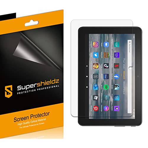 (3 팩) Supershieldz Designed All-New 파이어 7 태블릿, 태블릿PC 7-inch (12th 세대 - 2022 릴리즈) 화면보호필름, 액정보호필름, 하이 해상도 클리어 쉴드 (애완동물)