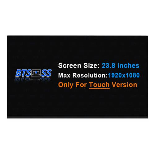 BTSELSS 23.8 LCD 교체용 LM238WF5-SSE5 LM238WF5(SS)(E5) LM238WF5 SS E5 FHD 1080P L91416-002 L66617-001 터치 스크린 디스플레이 Panel(Only 터치 버전)