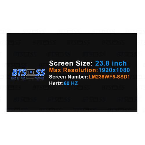 BTSELSS 23.8 LCD 교체용 LM238WF5-SSH1 LM238WF5-SSF1 LM238WF5-SSD1 L17303-274 터치 스크린 디스플레이 패널 FHD 1080P 60 HZ