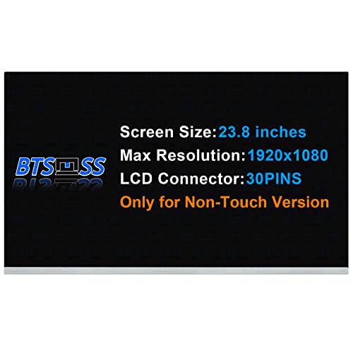 BTSELSS 23.8 LCD 교체용 M238HVN01.1 디스플레이 스크린 FHD 1080P 30PIN 60HZ (Only Non-Touch 버전)
