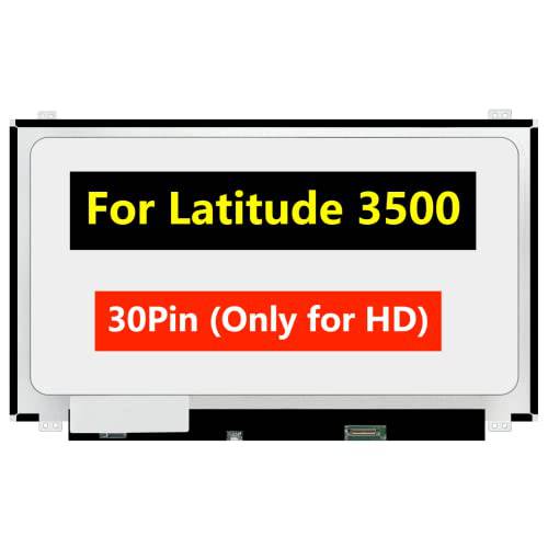 TFTcenter 스크린 교체용 Dell Latitude 3500 15.6 인치 HD 1366x768 노트북 디스플레이 패널 (30Pin Non-Touch)