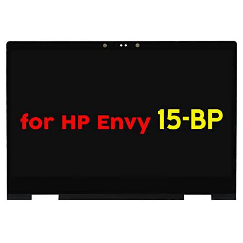 PEHDPVS 교체용 15.6 HP Envy x360 m 15-bp100 15m-bp000 15m-bp100 15-bp051nr 15m-bp011dx 15m-bp012dx 15m-bp111dx 15m-bp112dx FullHD FHD LCD 터치 스크린 디지타이저 조립품 베젤 보드