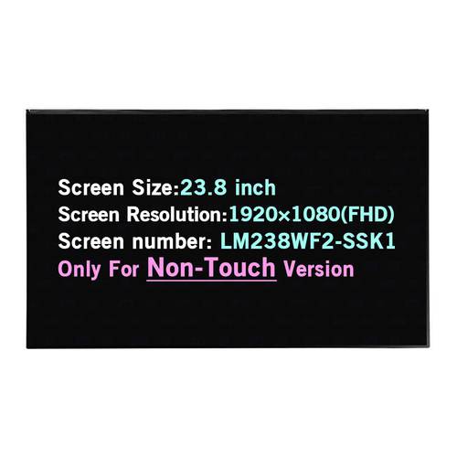 교체용 LM238WF2(SS)(K1) LM238WF2 SS K1 Non-Touch 23.8 FHD LCD 디스플레이 LM238WF2-SSK1 LCD 스크린 1920×1080
