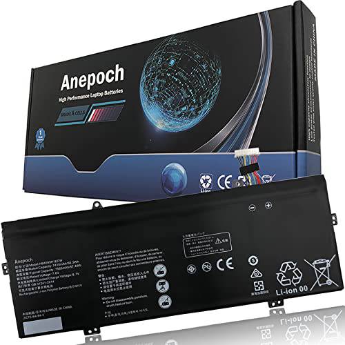Anepoch HB4593R1ECW 노트북 배터리 교체용 화웨이 메이트북 X 프로 i7 Mach-W29 2019 MACH-W19B MACH-W29C KPL-W00 KLV-W19 VLT-W60/ 50 MagicBook i5 8250U i7 8550U R5 2500U 시리즈 7.6V 56.3Wh 7410mAh