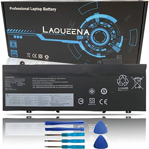 Laqueena L17L3P71 노트북 배터리 호환가능한 레노버 씽크패드 T480S 시리즈 노트북 L17M3P71 L17M3P72 01AV478 01AV480 01AV479 SB10K97621 SB10K97622 SB10K97620 11.58V 57Wh 3-Cell