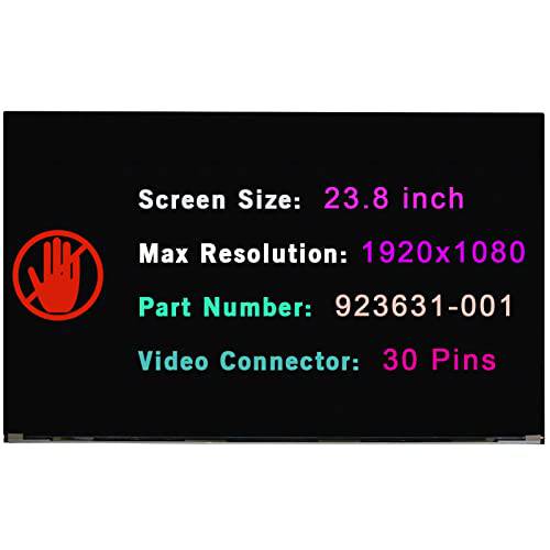 23.8 LCD 교체용 MV238FHM-N20 MV238FHM N20 스크린 923631-001 30 핀 디스플레이 패널 FHD 1920×1080 (Non-Touch 버전)
