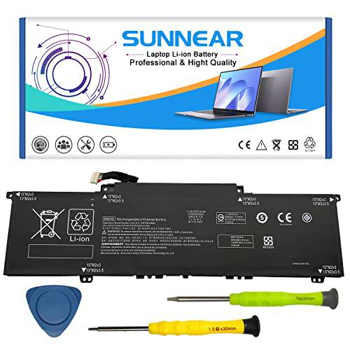 SUNNEAR BN03XL 노트북 배터리 교체용 HP Envy 13 13-ba 13-AR 13-AY Envy X360 15 2020 15-ED 15M-EE 15M-EE0013DX 15M-EE0023DX 시리즈 노트북 HSTNN-DB9N L73965-271 L76985-271 L77034-005 51Wh