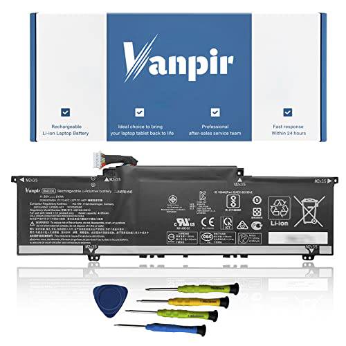 Vanpir BN03XL 노트북 배터리 교체용 HP Envy x360 15 2020 13-ba0010nr 13-ba0004nu 15-ed0000 15T-ED000 13-ay0378ng 13-ay0065AU 13-ay0001nc 15-ed0007na 15m-ee0013dx 시리즈 HSTNN-DB9N