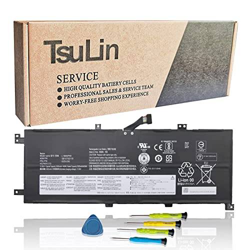 TsuLin 46Wh L18M4P90 노트북 배터리 교체용 레노버 씽크패드 L13 요가 시리즈 SB10T83120 L18D4P90 L18C4P90 02DL032 5B10W13933 02DL030 SB10T83119 02DL031 5B10W13934 5B10W13935 15.36V 3000mAh