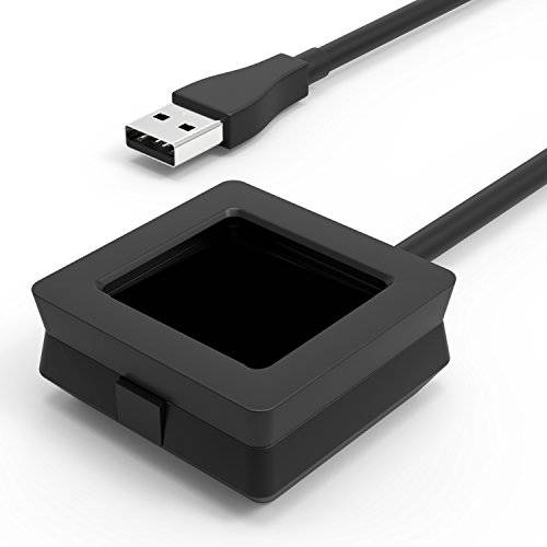 MoKo  충전 호환가능한 핏빗 블레이즈, 교체용 충전 충전 거치대 도크 어댑터, USB 충전 케이블, 핏빗 블레이즈 피트니스 스마트워치, 블랙