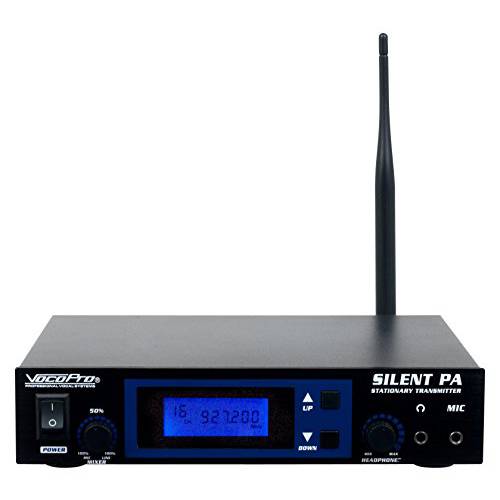 VocoPro Transmitters, 블랙, 12.00 x 4.00 x 17.00 (SilentPA-ST)