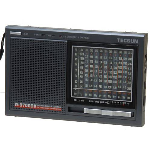 Tecsun R9700DX 12-Band 듀얼 변환 AM/ FM 단파 라디오