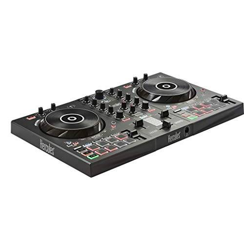 Hercules DJ 컨트롤 Inpulse 300 | 2 채널 USB 컨트롤러, Beatmatch 가이드, DJ Academy and 풀 DJ 소프트웨어 DJUCED 포함