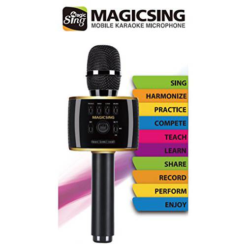 MagicSing MP30  New 2018 모델  All-In-One 휴대용 스마트폰 노래방  220, 000 영어&  인터네셔널 음악