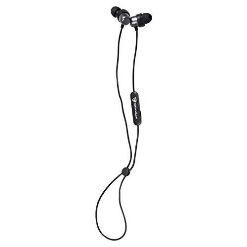 Rockville EBT35 건메탈 마그네틱,자석 블루투스 이어폰, 이어버드 in-Ear 스포츠 헤드폰,헤드셋/ IPX5